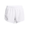 Fly By 3in Short De Running Femmes-Blanc