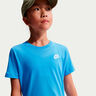 Embroided Futura  T-shirt Enfants-bleu