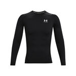 V&ecirc;tements Under Armour Under Armour Heatgear Comp Haut Manches Longues Hommes-Noir,Blanc
