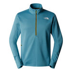 Vêtements The North Face The North Face Winter Warm Pro 1/4 Zip Maillot De Course Hommes-Bleu Gris