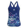 Decoration Débardeur Tank Top Femmes-Bleu Foncé