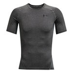 Vêtements Under Armour Under Armour Heatgear Comp T-shirt Hommes-Gris Foncé
