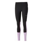 V&ecirc;tements Puma Puma Run Favorite Regular Rise Long Collant De Course Femmes-Noir,Violet