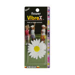 Accessoires raquettes Tourna Tourna Flower Vibrex Antivibrateur Pack 1 Unit&eacute;-Blanc
