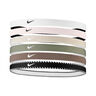 Nike Flex Classic Bandeau Pack De 6-Blanc,Bleu Foncé