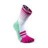 Runner's Five Chaussettes De Running Femmes-Blanc,Vert