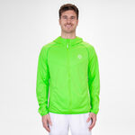 Vêtements BIDI BADU BIDI BADU Crew Hood Gilet En Coton Hommes-Vert Fluo