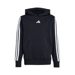 Vêtements adidas adidas 3Stripes Fleece Veste de survêtement Garçons - noir, blanc