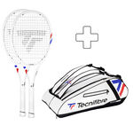 Lot De Raquettes Tecnifibre 2x TFIGHT 300 S plus Schlägertasche 