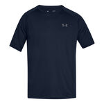 Vêtements Under Armour Under Armour Tech 2.1 T-shirt Hommes - bleu foncé, gris