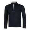 Elevate Performance Haut Manches Longues Hommes-Bleu Foncé