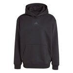 Vêtements adidas adidas Oversize Sweat À Capuche Hommes-Noir