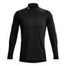 Coldgear Fitted Crew Haut manches longues Hommes - noir, 