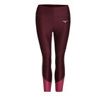 Vêtements Mizuno Mizuno Impulse Core 3/4 Collant De Course Femmes-Violet
