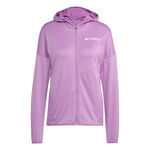 Vêtements adidas adidas Terrex XPR Light Fleece Veste Running Femmes-Violet
