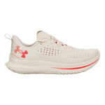 Chaussures de running Under Armour Under Armour Velociti 4 SE Chaussure De Running Sans Stabilisateurs Femmes-Blanc,Beige