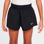 V&ecirc;tements de tennis Nike Nike Dri-Fit Onr 2in1 3in Shorts Filles-noir