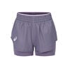 Match Shorts Femmes-Violet
