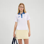Vêtements Ellesse Ellesse Di Lepre Polo Femmes-Blanc,Bleu