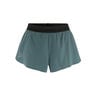 Pro Hypervent Split 2 Short De Running Femmes-Bleu