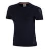 Pro Seamless T-shirt Femmes-Bleu Fonc&eacute;