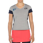 V&ecirc;tements Bullpadel Bullpadel Rollaz T-shirt Femmes-Gris,Noir