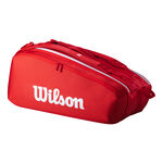 Sacs De Tennis Wilson SUPER TOUR WILSON RED 9PK 2025 Red