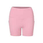 Vêtements de tennis Nike Nike Court Dri-Fit Ball Short Avec Poche-balles Femmes-Pink,Blanc