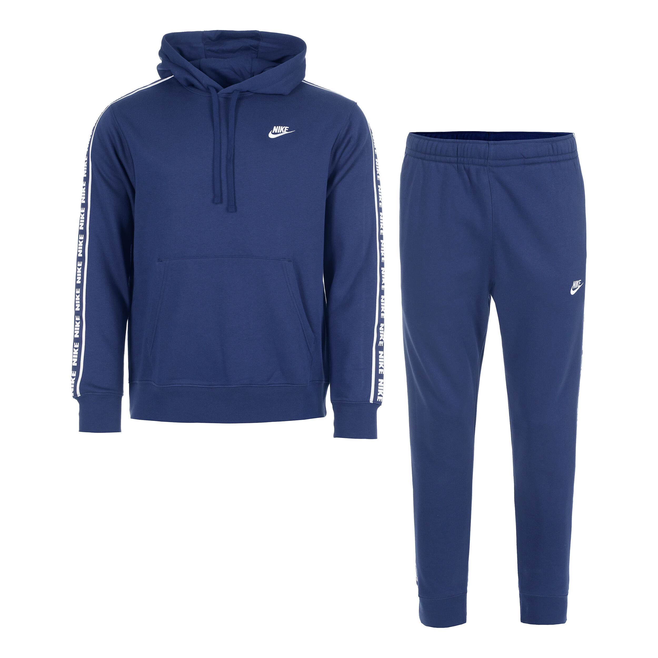 Buy Nike Club Fleece GX Survetement Hommes Bleu Fonce Blanc online Tennis Point BE