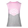 Elinam Lifestyle D&eacute;bardeur Tank Top Femmes-Ros&eacute;, Gris Clair