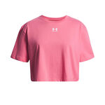 Vêtements Under Armour Under Armour Rival T-shirt Filles - pink, 