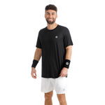 V&ecirc;tements de tennis BIDI BADU BIDI BADU Crew 2.0 T-shirt Hommes-noir