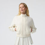 V&ecirc;tements 334 DSSLR Walk On Court Gilet En Coton Femmes-Cr&egrave;me