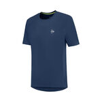 V&ecirc;tements Dunlop Dunlop Club Crew T-shirt Gar&ccedil;ons-Bleu Fonc&eacute;