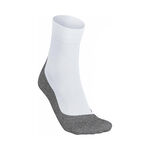 V&ecirc;tements Falke Falke TE4 Chaussettes De Sport Hommes-Blanc,Gris