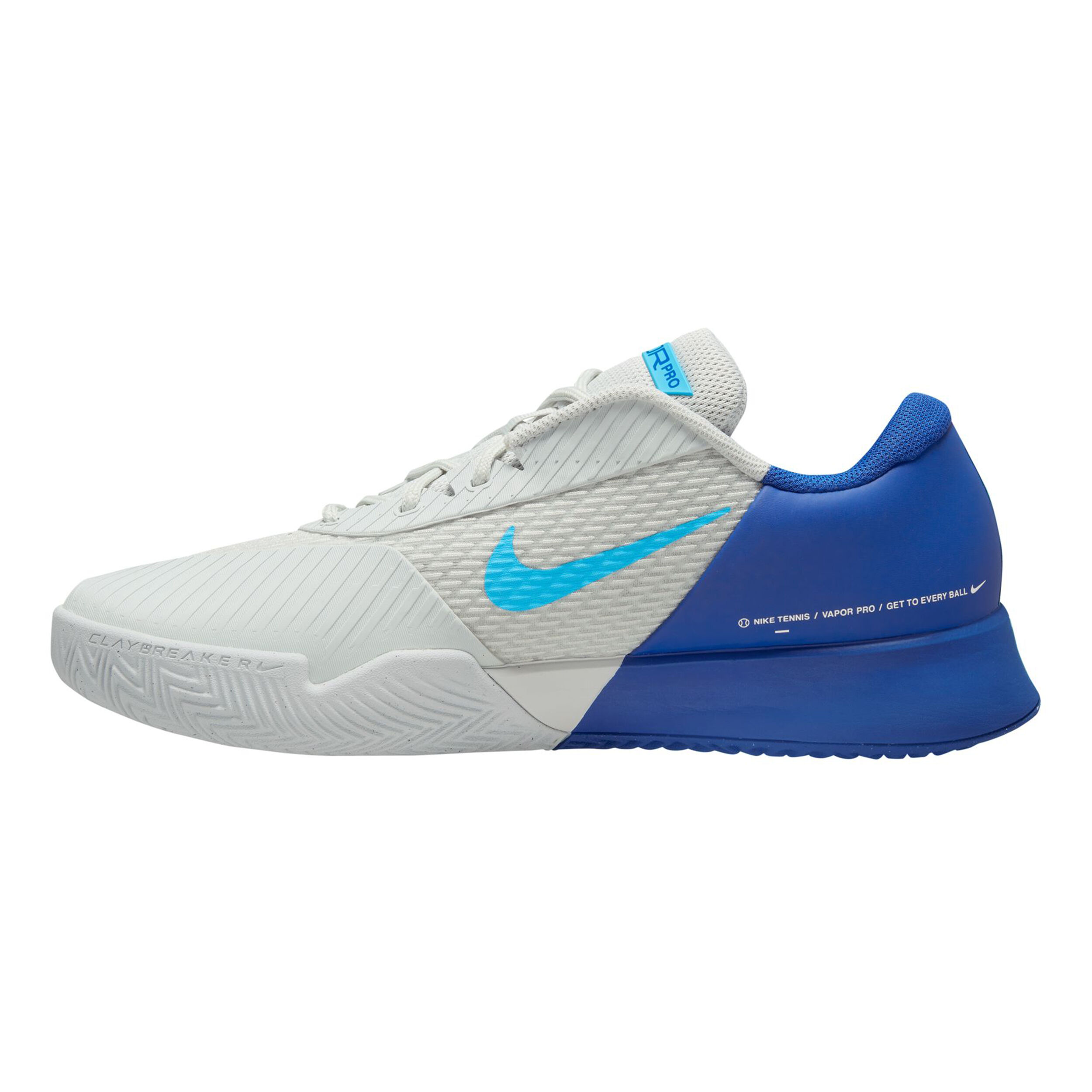Buy Nike Air Zoom Vapor Pro 2 Chaussure Terre Battue Hommes Blanc Bleu online Tennis Point BE
