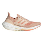 Chaussures de running adidas adidas Ultra Boost 21 Chaussure De Running Sans Stabilisateurs Femmes-Ros&eacute;, Blanc
