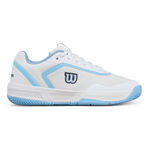 Chaussures de tennis Wilson Wilson Court Glide Chaussures toutes surfaces Femmes - blanc, bleu clair