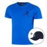 T-shirt & Cap Hommes - bleu, bleu fonc&eacute;
