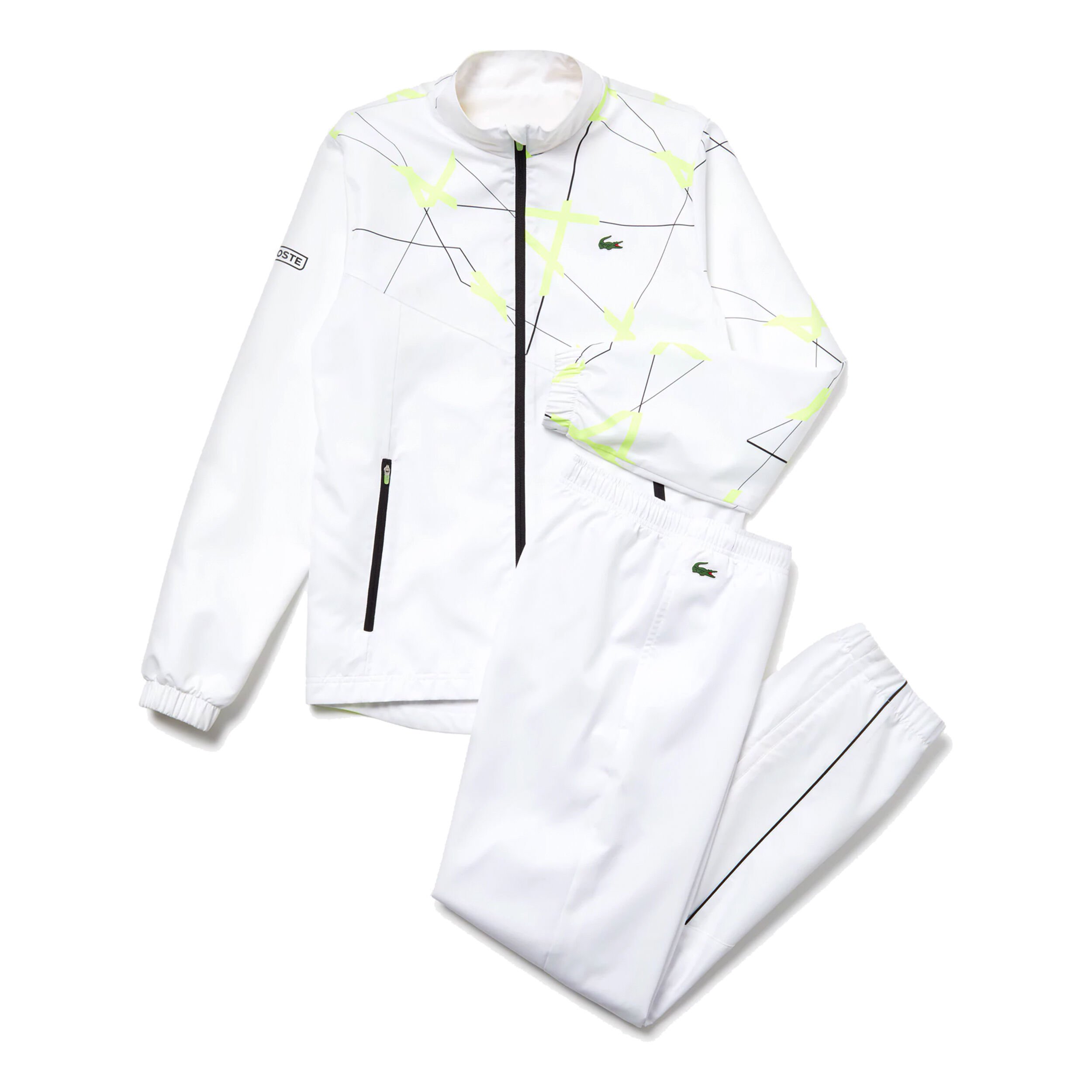 Lacoste 2025 jogging blanc