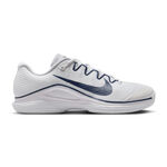 Chaussures de tennis Nike Nike Vapor 12 Chaussures Toutes Surfaces Hommes-Blanc,Bleu Foncé