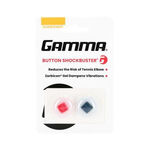 Accessoires Raquettes Gamma Gamma Vibrationsdämpfer Button Shockbuster Blau/Schwarz