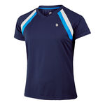 Vêtements K-Swiss K-Swiss Core Team T-shirt Femmes-Bleu Foncé,Multicouleur