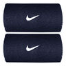 Swoosh Classic Doublewide Poignet Unisex - bleu foncé, blanc