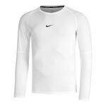 Vêtements Nike Nike Dri-Fit Pro Tight Fitness Haut Manches Longues Hommes-Blanc,Noir