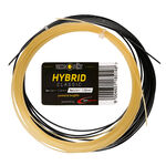 Tennis-Point Tennis-Point Premium Hybrid Control Cordage En Garniture-Écru, Noir