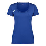 Vêtements Babolat Babolat Play Cap Sleeve T-shirt Femmes-Bleu