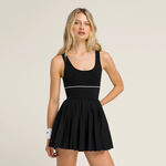 Vêtements De Tennis Wilson W Sportif Tennis Dress Field Green/ Sandrift