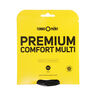 Premium Comfort Multi Cordage En Garniture 12m-Noir