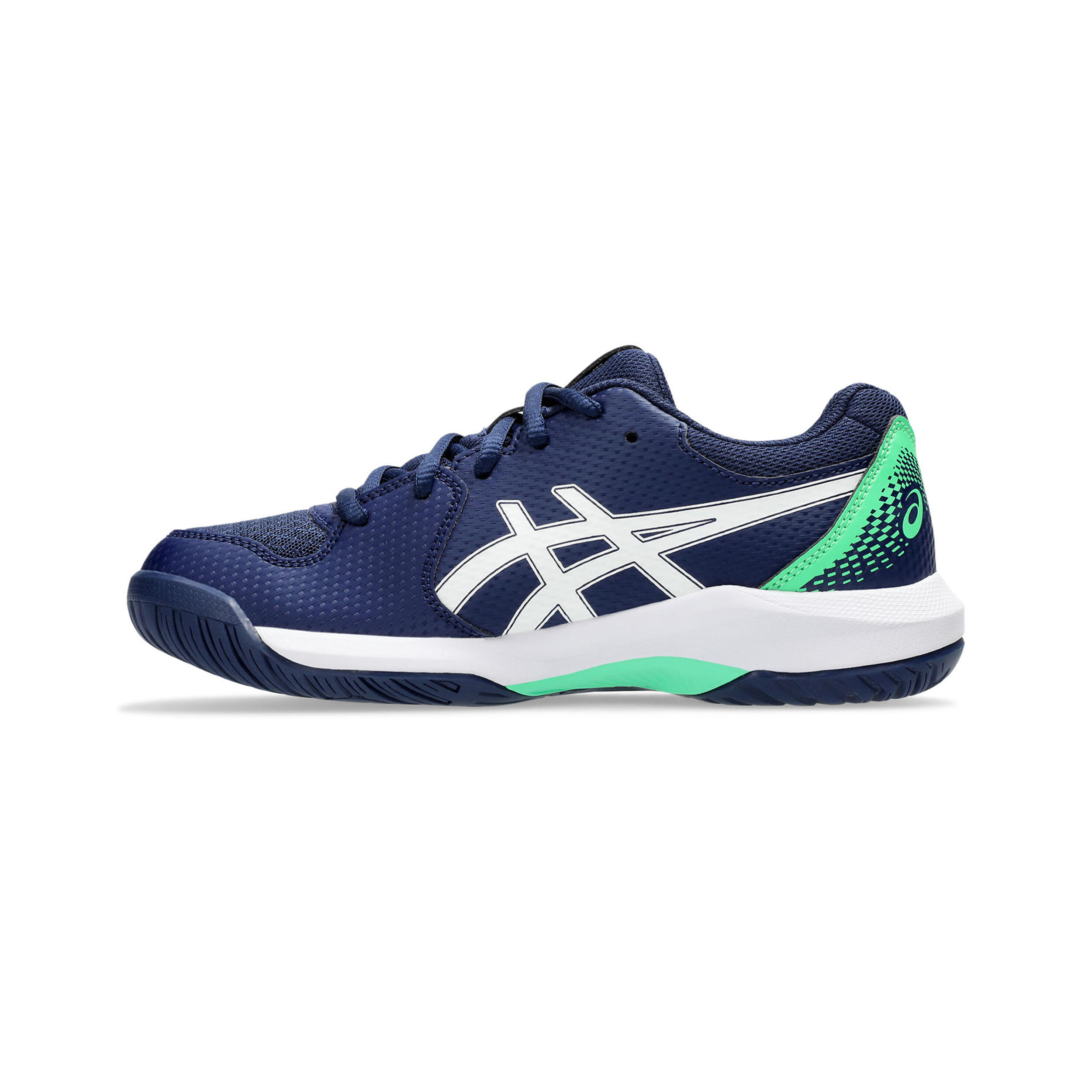 Buy ASICS Gel Dedicate 8 GS Chaussure Tout Terrain Enfants Bleu Blanc online Tennis Point BE